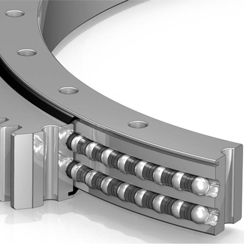 Double Row 8 Point Contact Ball Slew Bearings